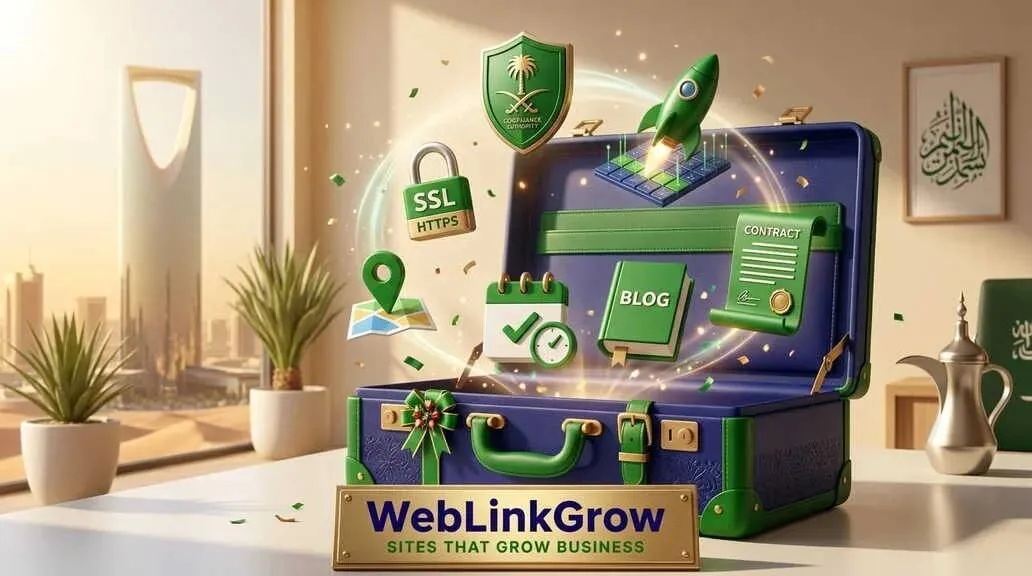 ما الذي تحصل عليه في باقات WebLinkGrow؟ ويب لينك جرو لتصميم المواثع الإلكترونية في السعودية